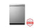 LG LDP6810SS Built-In Dishwashers Print Proof Stainless Steel Front View