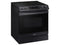 SAMSUNG NE63B8611SG Slide-In Ranges Fingerprint Resistant Black Stainless Steel – Side Profile