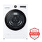 LG DLEX6500W Front Load Dryers White Front View
