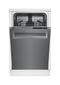 BEKO DDS25842X Built-In Dishwashers Fingerprint Free Stainless Steel Front View