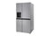 LG LRSXC2306S Side By Side Refrigerators Print Proof Stainless Steel – Studio Shot