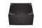 LG WDP6B Laundry Pedestals Black Steel Front View