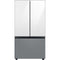 Samsung BESPOKE RF30BB6600AP 36 inch smart 3 door French door refrigerator with 30 cu ft capacity, Beverage Center, dual auto ice maker, Twin Cooling Plus, Wi Fi, customizable panels sold separately, ADA compliant, and ENERGY STAR certified