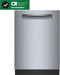 BOSCH SHP9PCM5N Benchmark(R), Built-Under Dishwasher, 24'', Brushed Steel Anti-Fingerprint