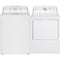 GE GTW325ASWWW 27 Inch Top Load Washer & GE GTX33GASKWW 27 Inch Gas Dryer