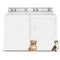 Speed Queen TC5003WN 26 Inch Top Load Washer & Speed Queen DC5004WG 27 Inch Gas Dryer