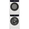 Electrolux ELFW7437AW 27 Inch Front Load Washer & Electrolux ELFE7437AW 27 Inch Electric Dryer with Electrolux STACKIT7X Stacking Kit