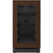 U-LINE SEAMLESS COLLECTION URBV418IG01A 18 inch Beverage Center, 3.5 cu. ft., Glass Shelves, Wire Wine Racks, Electronic Touch Control, ENERGY STAR, Panel Ready