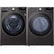 LG WM4000HBA 27 Inch Smart Front Load Washer & LG DLEX4000B 27 Inch Electric Smart Dryer