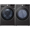 LG WM4200HBA 27 Inch Front Load Smart Washer & LG DLEX4200B 27 Inch Electric Smart Dryer