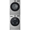 LG WM5500HVA 27 Inch Smart Front Load Washer & LG DLEX5500V 27 Inch Electric Smart Dryer with LG KSTK4 Stacking Kit for 27 Inch Front Load Laundry