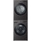 LG WM6700HBA 27 Inch Smart Front Load Washer & LG DLEX6700B 27 Inch Smart Electric Dryer with LG KSTK4 Stacking Kit for 27 Inch Front Load Laundry