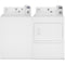 Whirlpool CAE2745FQ 27 Inch Top Load Commercial Washer & Whirlpool CGM2745FQ 27 Inch Top Load Commercial Gas Dryer