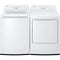 LG WT6105CW 27 Inch Top Load Washer & LG DLE6100W 27 Inch Electric Dryer