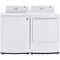 LG WT7000CW 27 Inch Top Load Washer & LG DLG7001W 27 Inch Gas Dryer