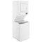 WHIRLPOOL WET4024HW 1.6 cu.ft Electric Stacked Laundry Center 6 Wash cycles and AutoDry