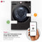 LG WM4000HBA 4.5 cu. ft. Ultra Large Capacity Smart wi-fi Enabled Front Load Washer with TurboWash™ 360(degree) and Built-In Intelligence