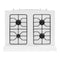 AMANA AGR6303MMW 30-inch Gas Range with Bake Assist Temps