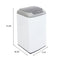 AVANTI CTW84X0WIS 0.84 CF Top Load Portable Washer