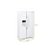 WHIRLPOOL WRS321SDHW 33-inch Wide Side-by-Side Refrigerator - 21 cu. ft.