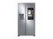 SAMSUNG RS22T5561SR 22 cu. ft. Counter Depth Side-by-Side Refrigerator with Touch Screen Family Hub™ in Stainless Steel