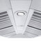 ZLINE 42 in. Professional Wall Mount Range Hood in Stainless Steel with Crown Molding 667CRN42