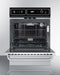 SUMMIT TEM721BKW 24" Wide Electric Wall Oven