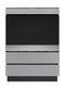 SHARP SKCD24U0GS 24 in. Under the Counter SuperSteam+ Built-In Wall Oven Pedestal