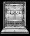 FISHER & PAYKEL DW24UNT4X2 Built-in Dishwasher, Tall, Sanitize