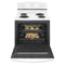 AMANA ACR2303MFW 30-inch Electric Range with Warm Hold - White