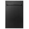 ZLINE KITCHEN AND BATH DPBS18 ZLINE 18" Dishwasher Panel with Traditional Handle [Color: Black Stainless Steel]