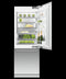 FISHER & PAYKEL RS3084WRUK1 Integrated Refrigerator Freezer, 30", Ice & Water