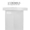 ZLINE KITCHEN AND BATH CM5667697304 ZLINE Crown Molding Profile 5 for Wall Mount Range Hood (CM5-667/697-304)