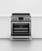 FISHER & PAYKEL RDV3304L Dual Fuel Range, 30", 4 Burners, Self-cleaning, LPG