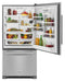 KITCHENAID KRBR102ESS 22 cu. ft. 33-Inch Width Full Depth Non Dispense Bottom Mount Refrigerator - Stainless Steel