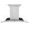 ZLINE 36 in. Island Mount Range Hood in Stainless Steel with Builtin CrownSound‚Ñ¢ Bluetooth Speakers GL5iCRNBT36