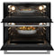 CAFE CTS92DM2NS5 Café™ 30" Smart Built-In Twin Flex Single Wall Oven in Platinum Glass