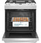 GE APPLIANCES JGS760DPWW GE® 30" Slide-In Front-Control Convection Gas Range with No Preheat Air Fry