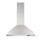 BROAN EW4830SS Broan® 30-Inch Convertible Wall-Mount Chimney Range Hood, 400 CFM, Stainless Steel