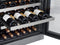 SAMSUNG RW51TS338SR 51-Bottle Capacity Wine Cooler in Stainless Steel