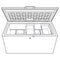 GE APPLIANCES FCM16DLWW GE® 15.7 Cu. Ft. Manual Defrost Chest Freezer