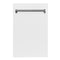 ZLINE KITCHEN AND BATH DPBG18 ZLINE 18" Dishwasher Panel with Traditional Handle [Color: Blue Gloss]