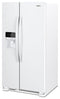 WHIRLPOOL WRS321SDHW 33-inch Wide Side-by-Side Refrigerator - 21 cu. ft.