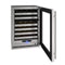 U-LINE UHWD524SG51A Hwd524 24" Dual-zone Wine Refrigerator With Stainless Frame Finish and Left-hand Hinge Door Swing (115 V/60 Hz Volts /60 Hz Hz)