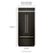 KITCHENAID KBFN506EBS 20.8 Cu. Ft. 36" Width Built In Stainless Steel French Door Refrigerator with Platinum Interior Design - Black Stainless