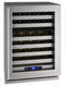 U-LINE UHWD524SG01A Hwd524 24" Dual-zone Wine Refrigerator With Stainless Frame Finish and Field Reversible Door Swing (115 V/60 Hz Volts /60 Hz Hz)