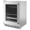 KITCHENAID KUBL314KSS 24" Beverage Center with Glass Door and Metal-Front Racks - Stainless Steel