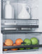 SUMMIT FFBF249SSBIIM 24" Wide Built-in Bottom Freezer Refrigerator With Icemaker