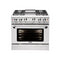 CAPITAL MCOR364G Culinarian 36" Gas Manual Clean Range