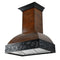 ZLINE 30 in. Wooden Wall Mount Range Hood in Antigua and Walnut  Includes  Motor